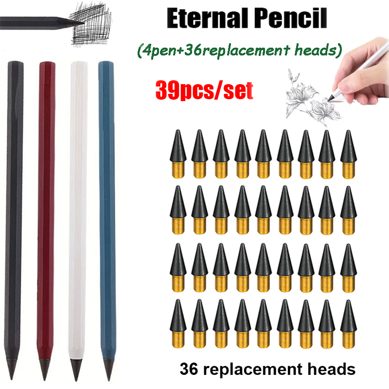 Calligraphy Pen Set - 39 adet/takım Yaratıcı Metal Kalem Yeni