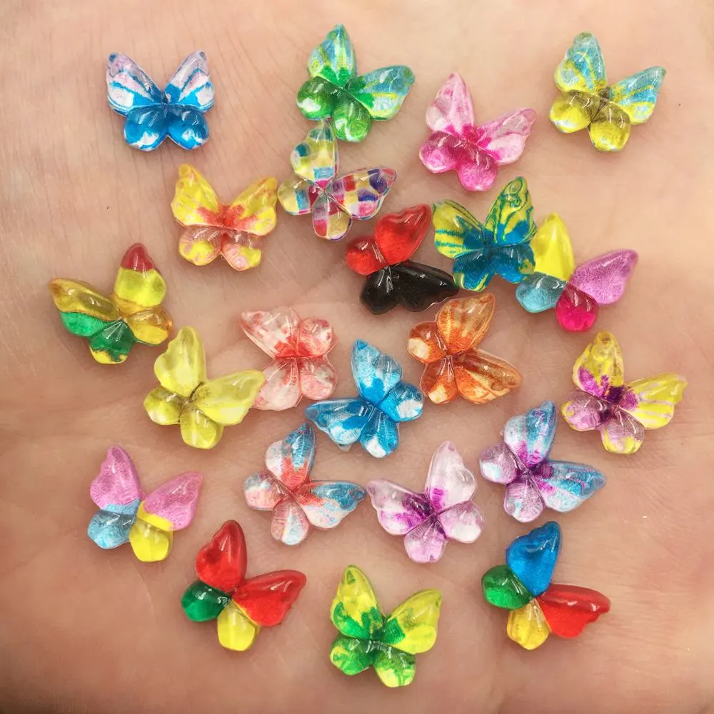 Tv Art And Craft - Reçine Glitter renkli 10mm Kawaii Mini