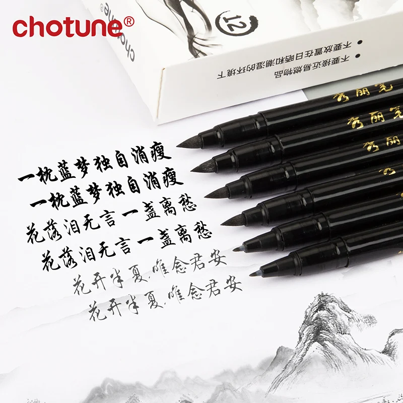 Fırça Yazı Kalem Seti Siyah Mü - Calligraphy Pen Set incelemesi ve fiyatı