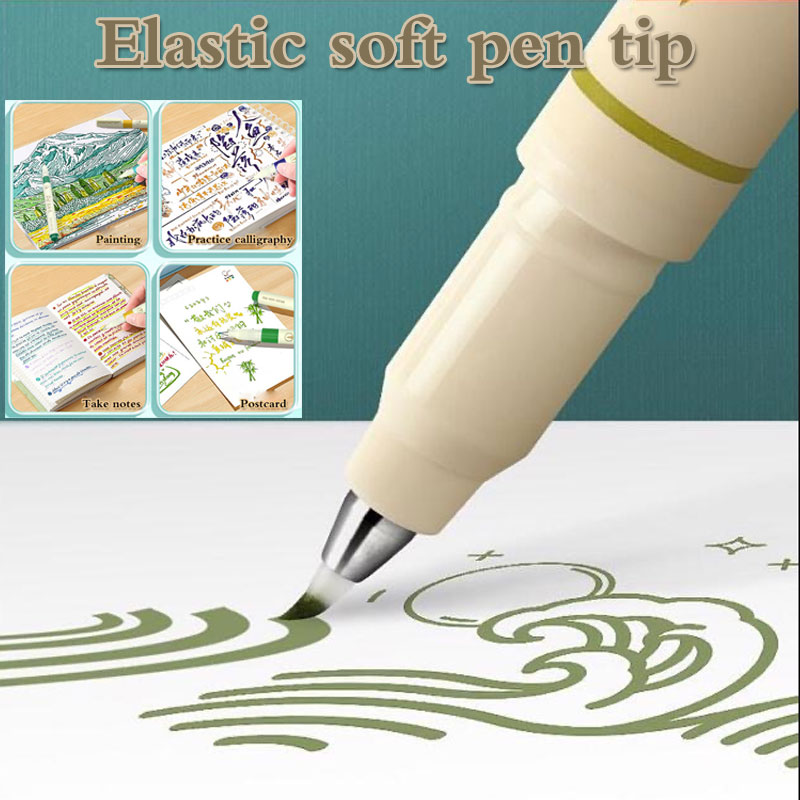 24/3 Renk Vintage Suluboya Yaz - Calligraphy Pen Set incelemesi ve fiyatı