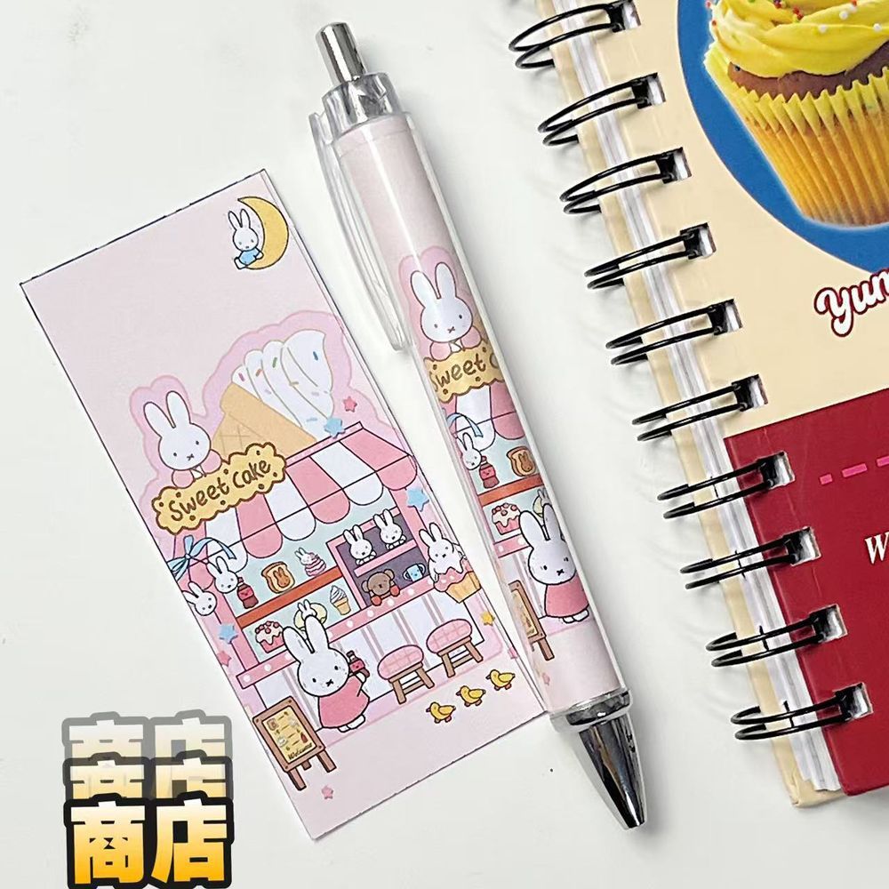 Yeni Miffy Tavşan Baskılı Jel  - Calligraphy Pen Set incelemesi ve fiyatı