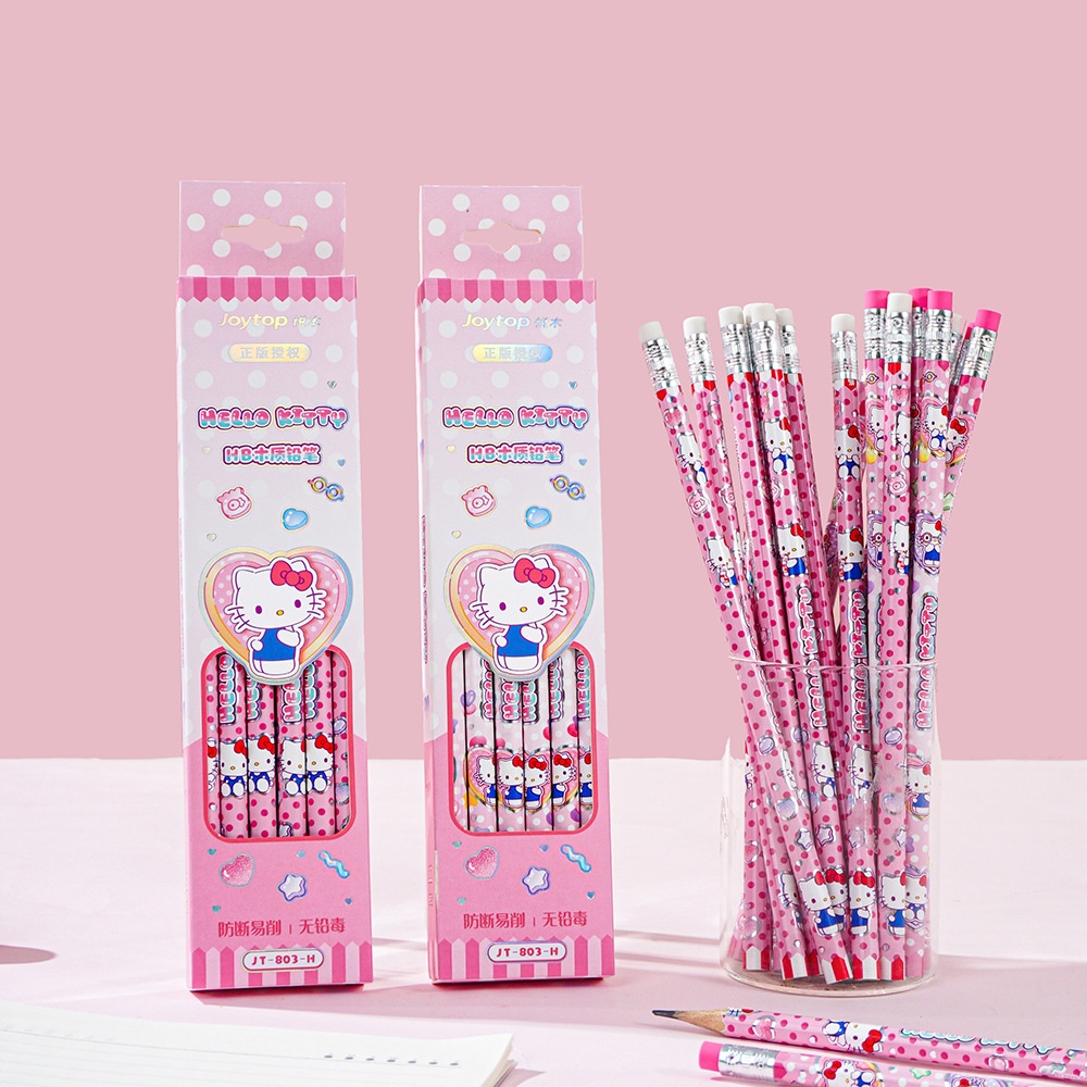12 adet Orijinal Sanrio Hello  - Calligraphy Pen Set incelemesi ve fiyatı