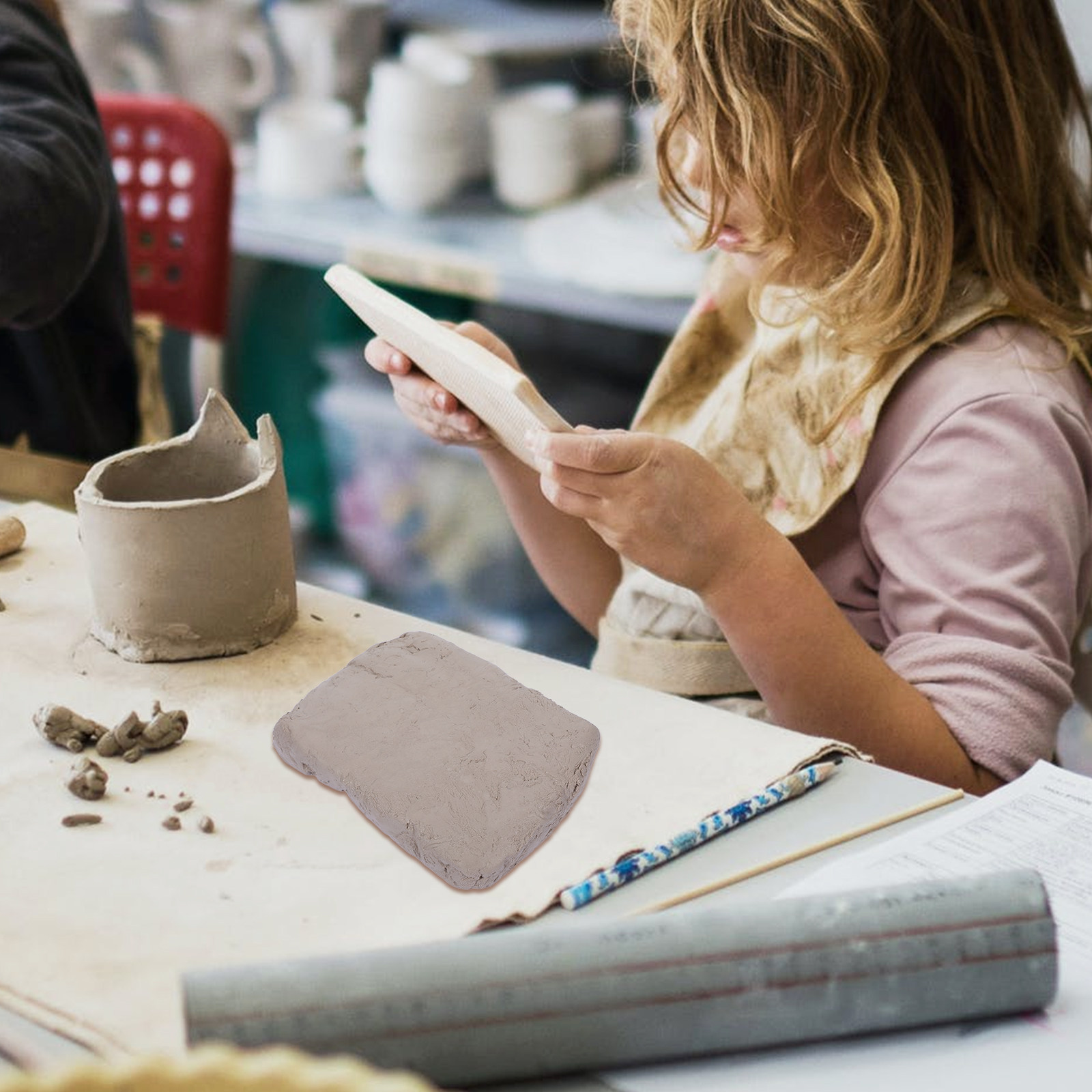 1 Set Beyaz Hava Kurumalı Kil, - Art Craft Activities incelemesi ve fiyatı