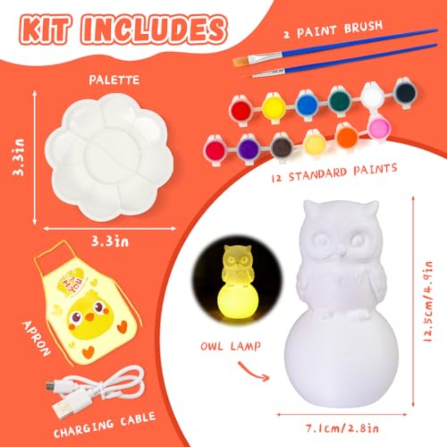 Kendi Lambanızı Boya Seti, 8-1 - Art Craft Toys incelemesi ve fiyatı