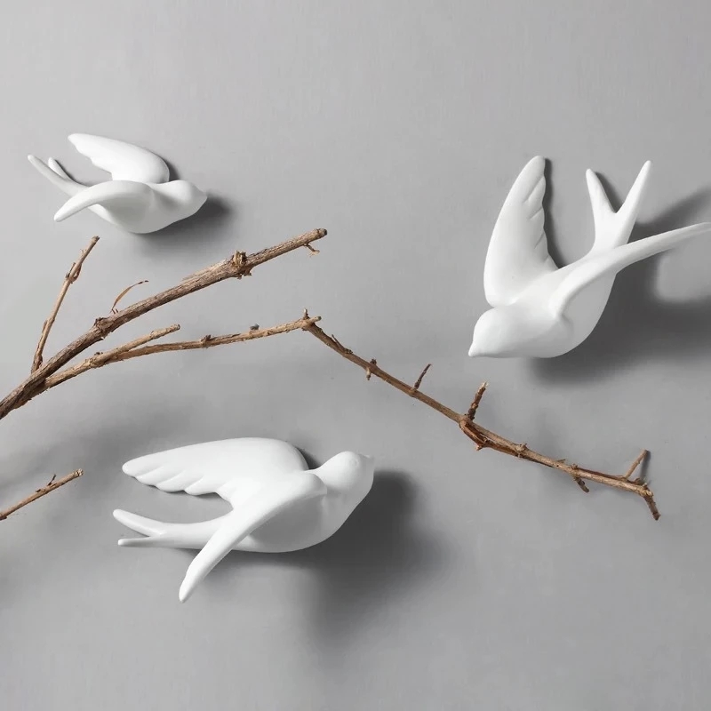 Yaratıcı Seramik Kuşlar Duvar  - Tv Art And Craft incelemesi ve fiyatı