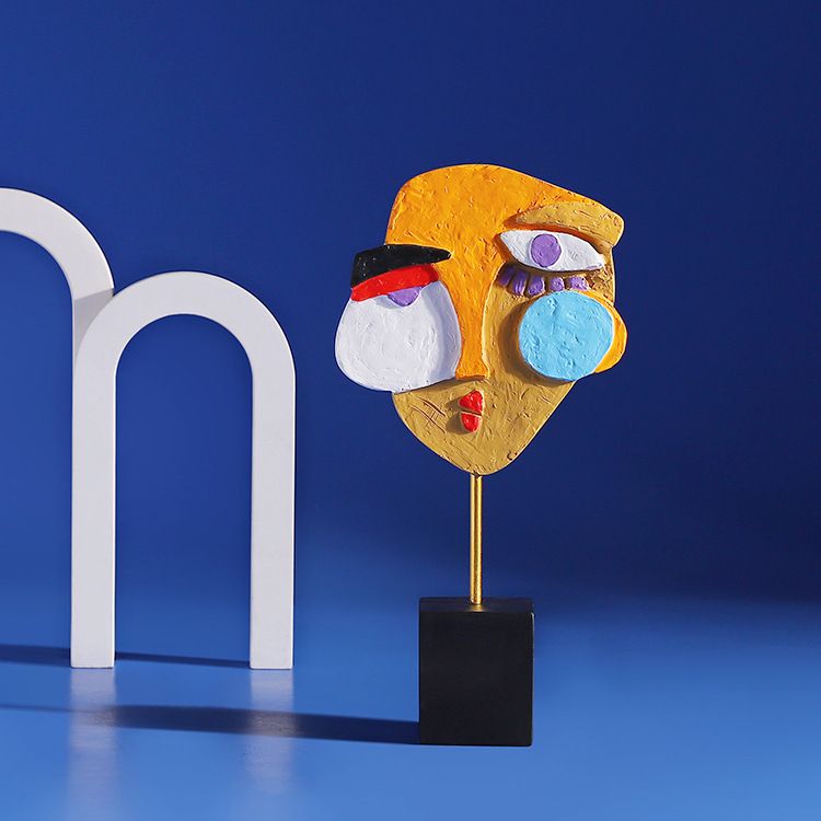 Yaratıcı Soyut İnsan Yüzü Renk - Tv Art And Craft incelemesi ve fiyatı