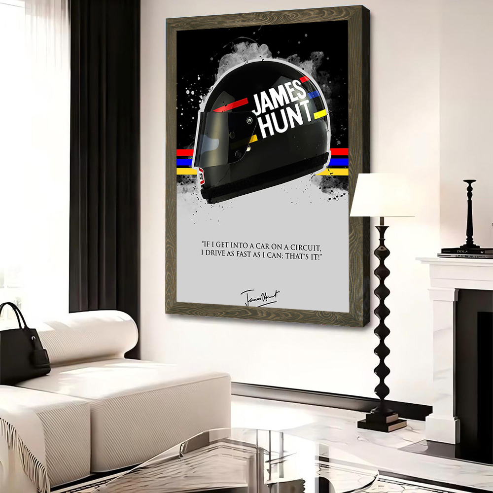 JAMES HUNT Alıntı Baskılı Tuva - Art Craft Toys incelemesi ve fiyatı