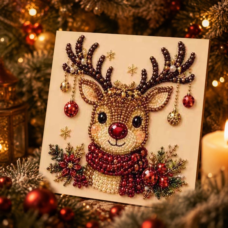3D Noel İnci Rhinestone Boyama - Art Craft For Christmas incelemesi ve fiyatı