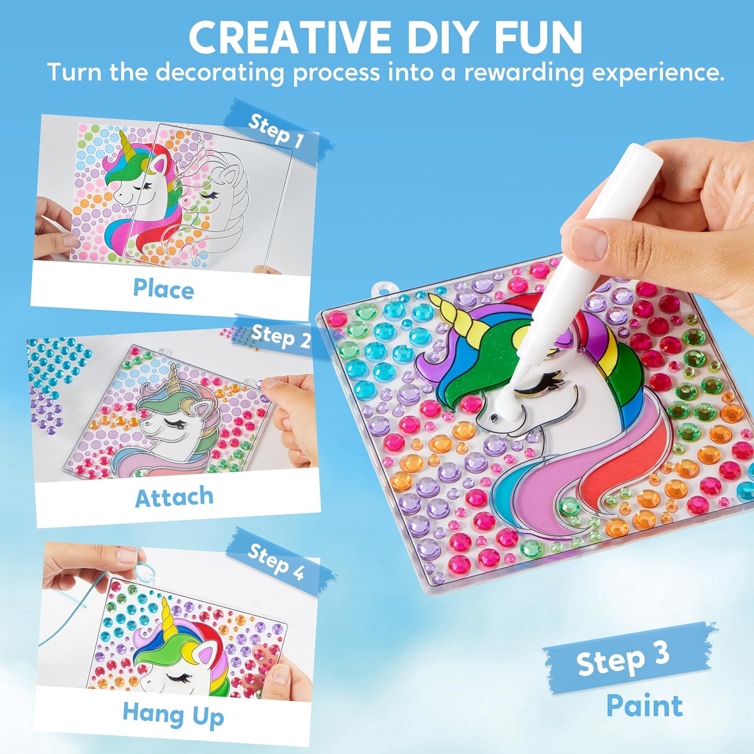 JOYFY 4 Adet Pencere Sanatı 2' - Art Craft Board incelemesi ve fiyatı