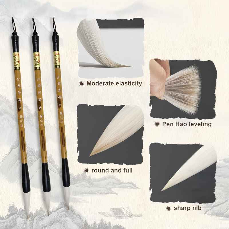 Ahşap Raf Kalem Desteği ile 3  - Calligraphy Pen Set incelemesi ve fiyatı