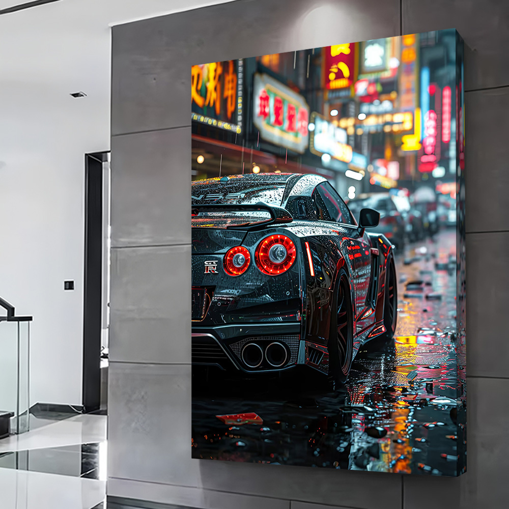 GTR R35 Sokak Şehir Posteri Öz - Art Craft Toys incelemesi ve fiyatı