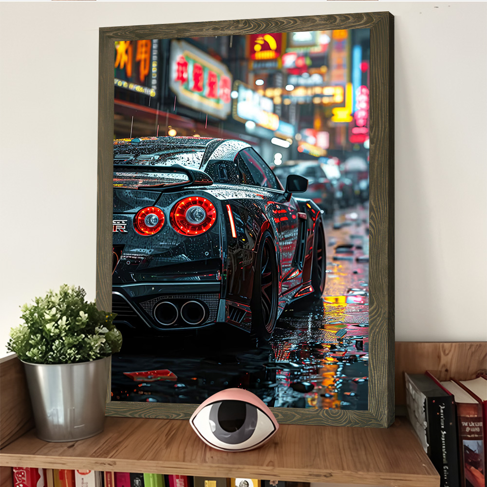 GTR R35 Sokak Şehir Posteri Öz - Art Craft Toys incelemesi ve fiyatı