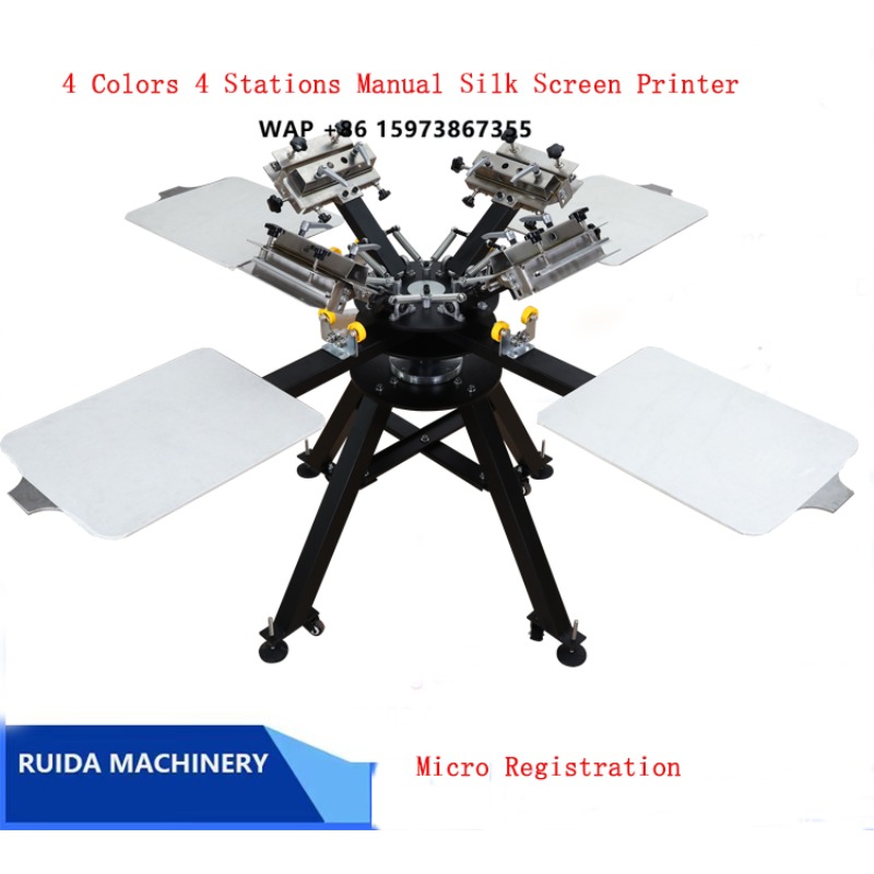 Döner Tekstil Baskı Makinesi 4 - Silk Screen Printing incelemesi ve fiyatı