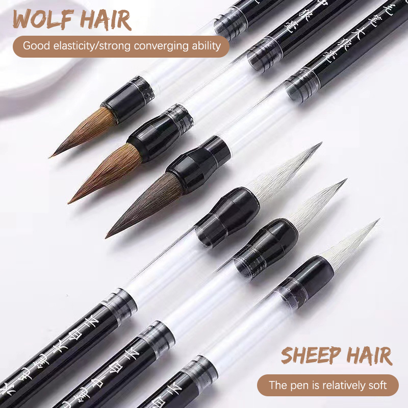 3 adet kaligrafi fırça seti su - Calligraphy Pen Set incelemesi ve fiyatı